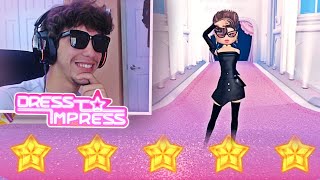 I PLAYED ROBLOX DRESS TO IMPRESS [upl. by Torin210]