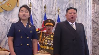 North Korea National Anthem  75th Anniversary State Founding Day [upl. by Nnahoj]