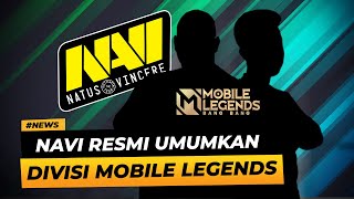 Natus Vincere NAVI RESMI UMUMKAN DIVISI MOBILE LEGENDS  MEME JADI KENYATAAN [upl. by Yelnats]