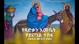 የጻድቃን እመቤት የደናግል ተስፋ በቀሲስ መገርሳ በቀለ Yetsadqan Emebet Kesis Megersa Bekele ethiopianmezmur mezmur [upl. by Burrus656]