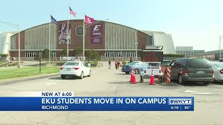 WATCH  EKU moves in one of the largest classes in school history [upl. by Nerb]