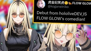 Niko Koganei twitter debut FLOWGLOW [upl. by Naniac]