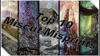 Top 10 Most Expensive MTG Miscuts Misprints Sold on eBay [upl. by Innoj121]