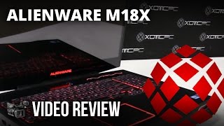 Alienware M18x Dual 7970Ms Video Review by XOTIC PC [upl. by Schuyler]