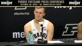 Purdue Basketball Press Conference  Oct 30 2024 [upl. by Polinski]