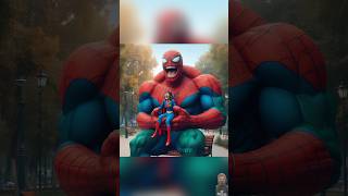 Superheroes with Hulk Serum 🔥❤️ spiderman marvel dccomics [upl. by Ylil481]