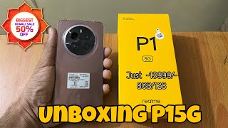 Realme P1 5G 8GB RAM Unboxing by Flipkart delivery person  Open Box delivery [upl. by Oisinoid]