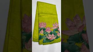 Pure handloom Mangalagiri sarees with appliqué work handloomsarees mangalagirisarees [upl. by Warton]