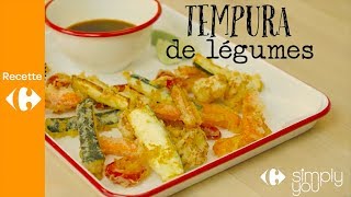 Une délicieuse tempura de légumes avec chou fleur et courgettes [upl. by Croner]