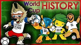 ALL FIFA WORLD CUP MASCOTS 1966  2018  Sve Maskote Svetskog Prvenstva u Fudbalu [upl. by Anwahsit4]