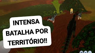 Carnotauro no Pântano vira Bolsa Baryonyx Pré História Roblox Survivor [upl. by Arutnev]