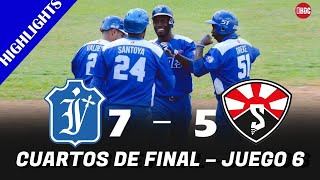 🔴 PLAYOFF 4tos de FINAL  63 SNB  Highlights Industriales vs Santiago de Cuba Juego 6 5724 [upl. by Weibel127]