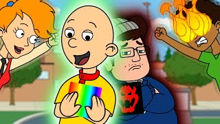 MARVELLOUS Behavior Card DayCaillou Gets The RAINBOW CARDBob Gets Into DEAD MEAT [upl. by Kilgore598]