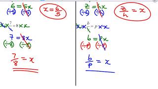 Rearranging simple formulae Part 1 [upl. by Aleris]