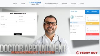 Full Responsive Doctor Appointment Management System in PHP With Free Source Code  Techy Guy [upl. by Eniluj127]