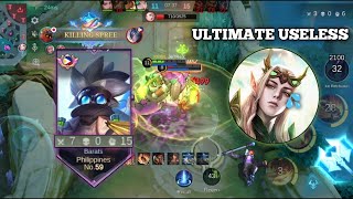 SORRY ESTES YOUR ULTIMATE CANT SAVE YOUR TEAMMATE  BEST COUNTER BUILD FOR ESTES  MLBB🦖 [upl. by Mairim29]