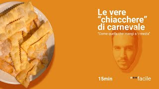 Ricetta chiacchiere di carnevale [upl. by Zulema]