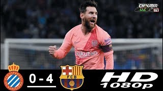 Espanyol Vs Barcelona 40 La Liga 08122018 [upl. by Naasar]