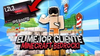 ¡FLARIAL CLIENT 121x Para Minecraft Bedrock EL MEJOR CLIENT [upl. by Mauceri]