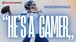 Inside Look Seahawks QB Sam Howells preseason performance [upl. by Arlynne]