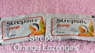 Strepsils Orange Lozenges [upl. by Koressa]