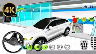 3D Driving Class  Bullet Train VS Kia Car Crazy Driving Race Game  Android IOS Gameplay [upl. by Nirtak206]