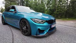 Bmw F80 comp  Snapper Rock Blue 4K [upl. by Obala340]