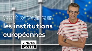 Les INSTITUTIONS EUROPÉENNES ☛ Trois minutes pour comprendre les institutions européennes [upl. by Lleze]