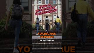 Opinión impopular universidad estudiar productividad [upl. by Ayifa]