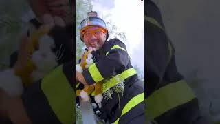 Fire Fighters are Real Heros❤️‍🔥  Blippi Songs 🎶 Educational Songs For Kids [upl. by Gladdie]