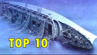 Top 10 Most Famous Shipwrecks [upl. by Atterbury]