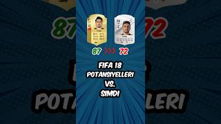 Fifa 18 Potansiyelleri vs Güncel Reyting eafc24 fifa potential rating futbol süperlig [upl. by Ycak]