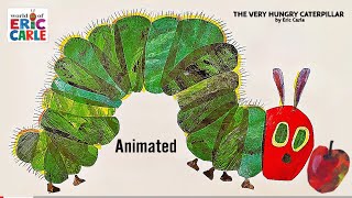 7 Eric Carle Books  Hungry Caterpillar Busy Spider Quiet Cricket  Animated Compilation [upl. by Anyal]