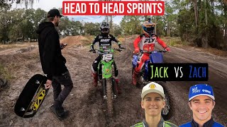 Sprint laps with Zach Osborne  Racing the clock to see who gets punished⏱️ [upl. by Palermo938]