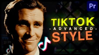 Advanced TikTok Edit Style  Premiere Pro Tutorial [upl. by Aime]