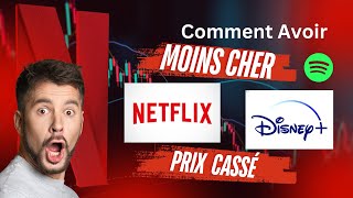 🔥 COMMENT Avoir NETFLIX GRATUITEMENT presque Disney  Spotify Crunchyroll Canva Pro etc 2024 [upl. by Collum]