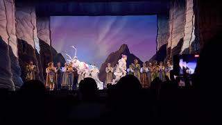 Frozen The Musical Singapore Final curtain call 1932023 [upl. by Nims6]