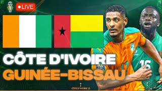 🔴🇨🇮🇬🇼 COTE DIVOIRE  GUINEE BISSAU LIVE  🇨🇮LES ELEPHANTS OUVRENT LA COUPE DAFRIQUE  CAN 2024 [upl. by Lukasz]