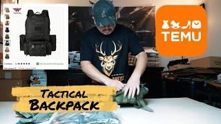 Temu Haul Yakeda Tactical Backpack [upl. by Acinnad]