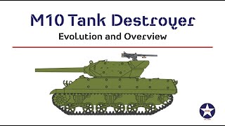 M10 Tank Destroyer  Evolution and Overview [upl. by Nor706]