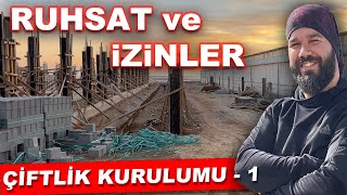 SIFIRDAN ÇİFTLİK YAPIMI Çiftlik Ruhsatı [upl. by Eniala]