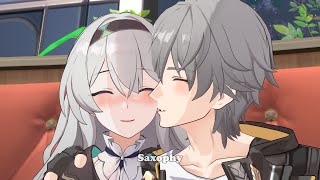 Caelus Kisses Firefly  Honkai Star Rail [upl. by Dippold]