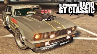 Dewbauchee Rapid GT Classic  Best Customization Paint Job Guide  GTA ONLINE [upl. by Carena]