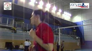 Volley Ball Feminin Team Toulon Live Palais Sports Training Post Match Plessis Robinson Live 2012 [upl. by Drofla]