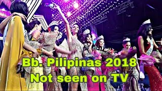 Not seen on TV Bb Pilipinas 2018 coronation night audience view [upl. by Peltz]