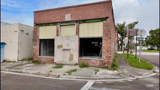 Florida Roadside Attractions amp Abandoned Places  Forgotten POLICE Station amp SPEED TRAP IN WALDO [upl. by Pablo]