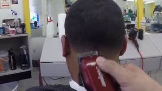 HOW TO DO A TAPER STEP BY STEPJEFF THE MASTER BARBER TUTORIAL [upl. by Goulder]