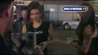 Audrina Patridge Grilled On Her Eating Habits at Bardot [upl. by Ariay835]