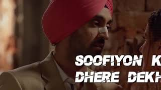 Tere bin bin tere WhatsApp status song  Ishq Di Baajiyaan  Diljit [upl. by Gala293]