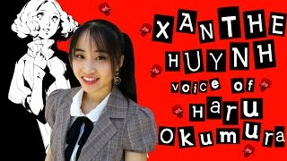 An Interview With Xanthe Huynh The Voice of Haru Okumura From Persona 5 [upl. by Thorwald]